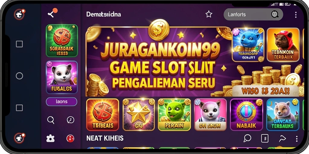 Screenshot gameplay JURAGANKOIN99 menampilkan keseruan bermain Slot.