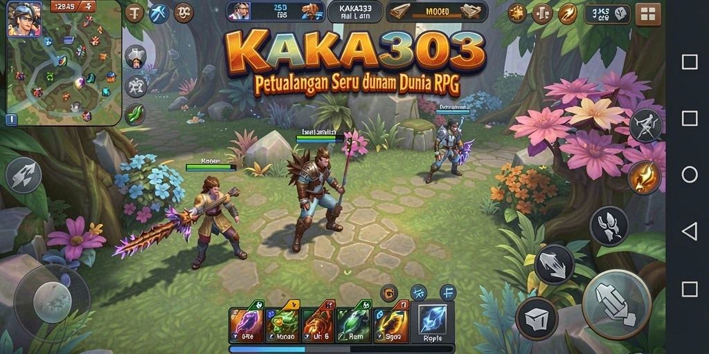 Tampilan gameplay intens dalam KAKA303 yang memikat.