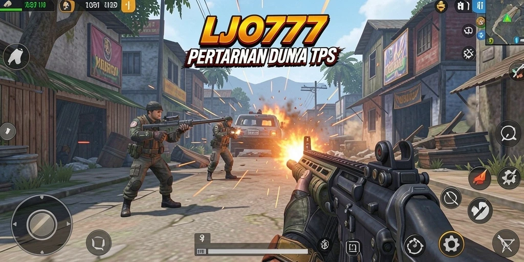 Gameplay seru LJO777 dalam aksi TPS penuh ketegangan.