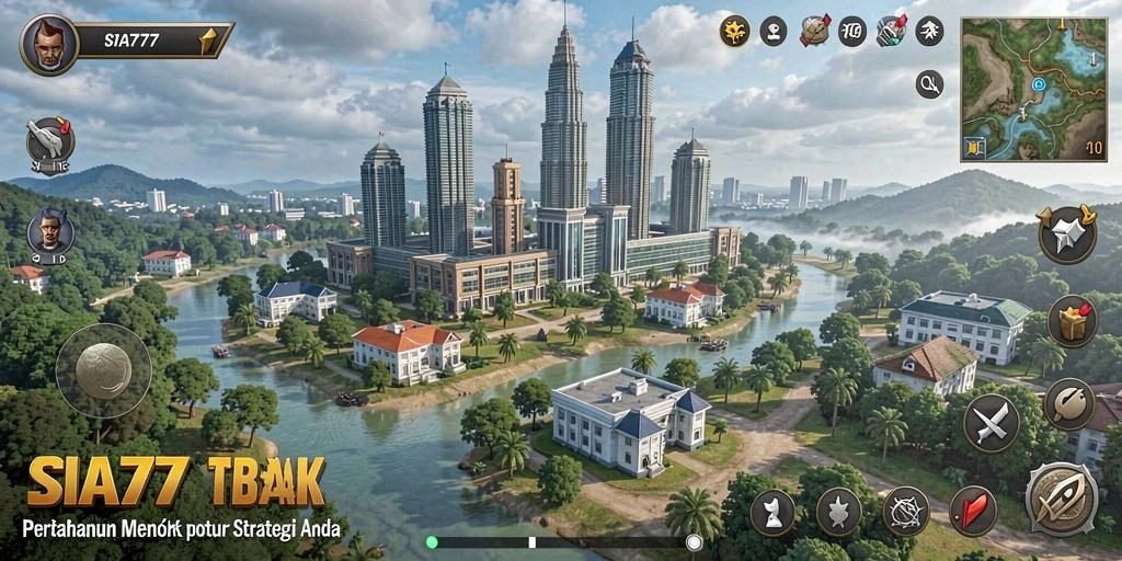 Tangkapan layar dari gameplay SIA777 yang menegangkan dan strategis.