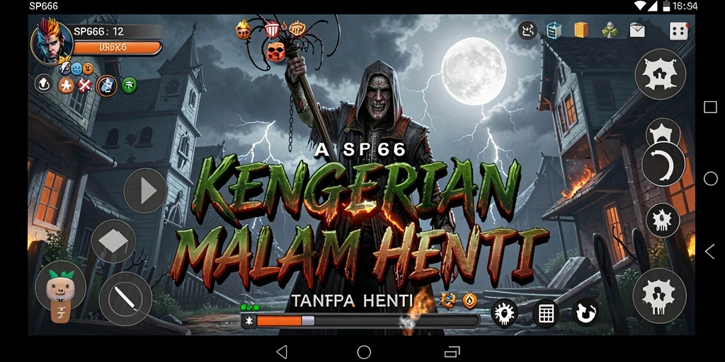 Gameplay seram dan mendebarkan di SP666 yang penuh misteri.