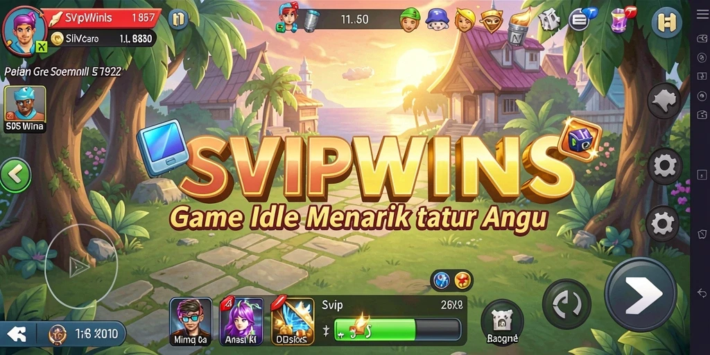 Tampilan gameplay menarik dari SVIPWINS yang memikat.