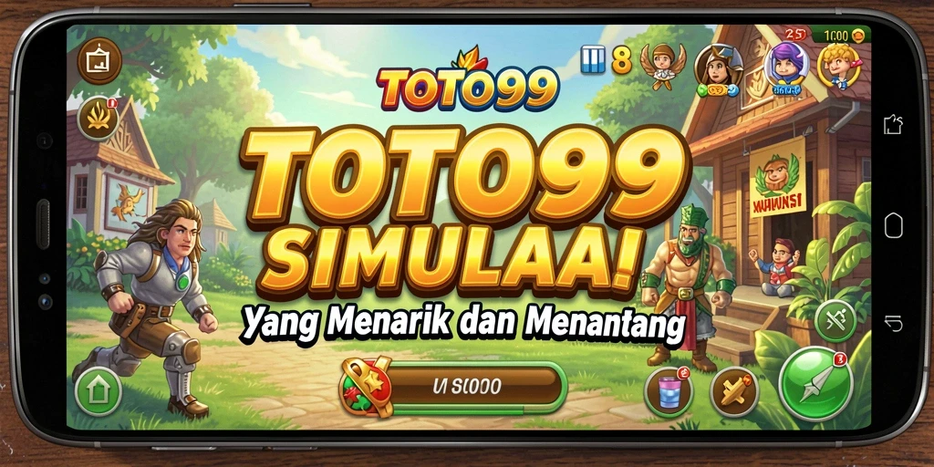 Tampilan gameplay menakjubkan dari TOTO99 yang penuh warna.
